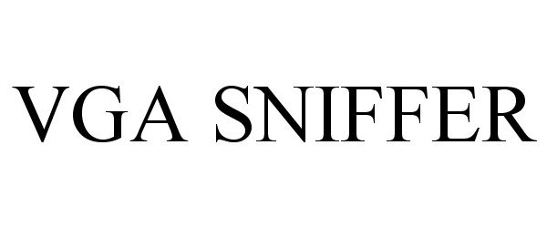 Trademark Logo VGA SNIFFER