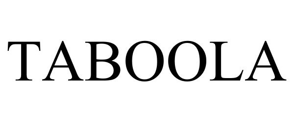 Trademark Logo TABOOLA