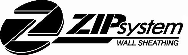 Trademark Logo Z ZIP SYSTEM WALL SHEATHING