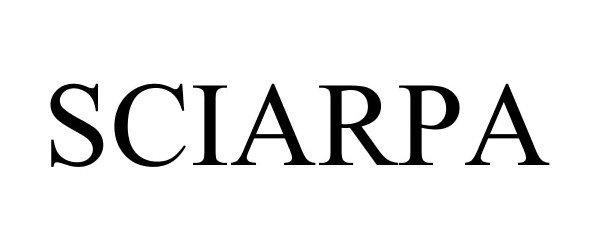 Trademark Logo SCIARPA