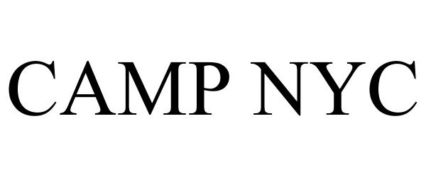 Trademark Logo CAMP NYC