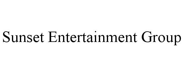  SUNSET ENTERTAINMENT GROUP