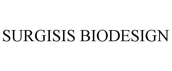  SURGISIS BIODESIGN