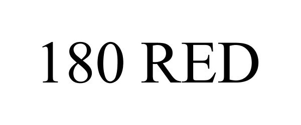 Trademark Logo 180 RED