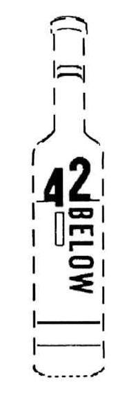 Trademark Logo 42 BELOW