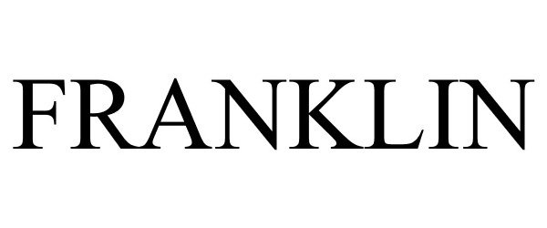 Trademark Logo FRANKLIN