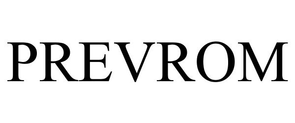 Trademark Logo PREVROM