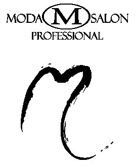Trademark Logo MODA M SALON PROFESSIONAL M