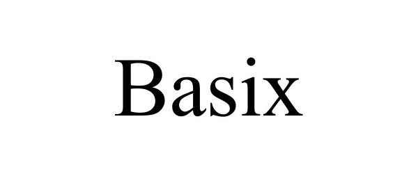 Trademark Logo BASIX