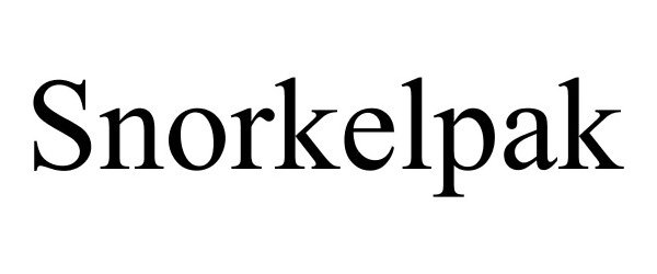 Trademark Logo SNORKELPAK