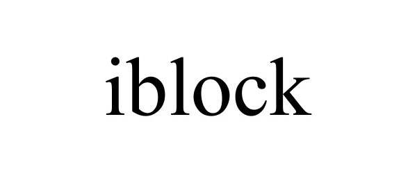 Trademark Logo IBLOCK