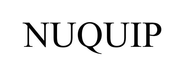 Trademark Logo NUQUIP