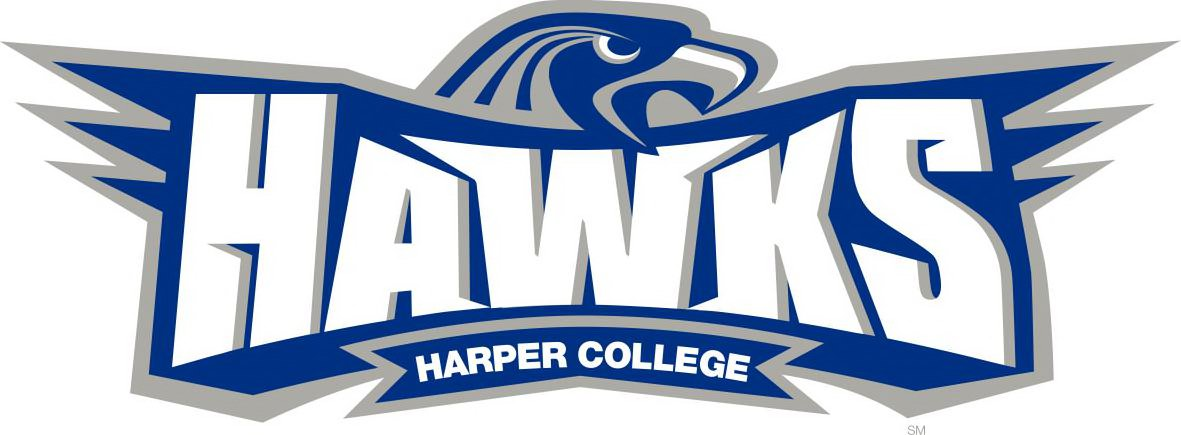 Trademark Logo HAWKS HARPER COLLEGE