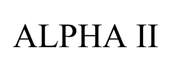 ALPHA II