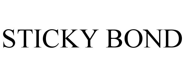  STICKY BOND