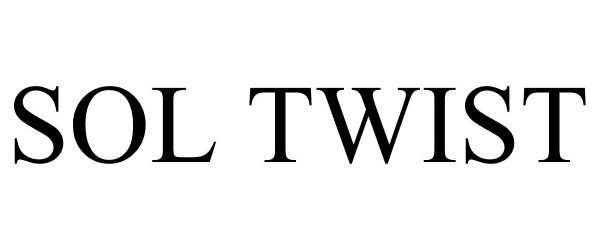 Trademark Logo SOL TWIST