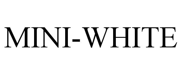  MINI-WHITE