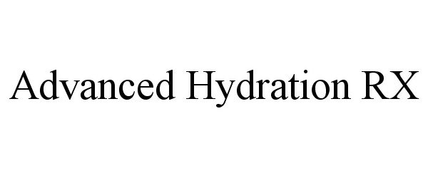  ADVANCED HYDRATION RX