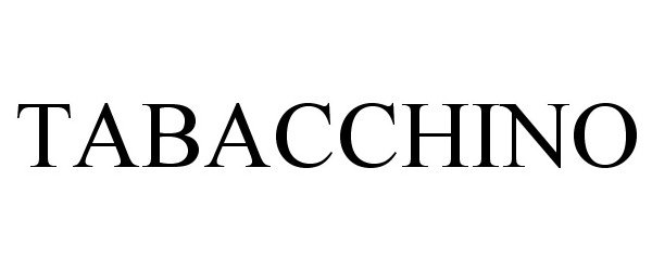 Trademark Logo TABACCHINO