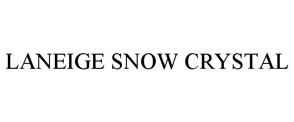  LANEIGE SNOW CRYSTAL