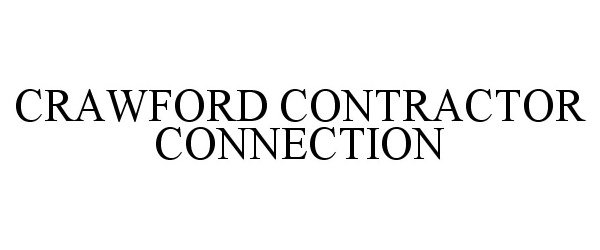  CRAWFORD CONTRACTOR CONNECTION