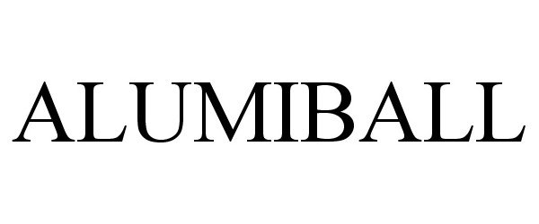 Trademark Logo ALUMIBALL