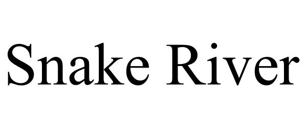 Trademark Logo SNAKE RIVER