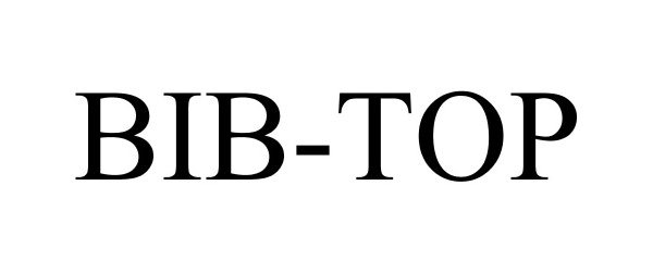 Trademark Logo BIB-TOP
