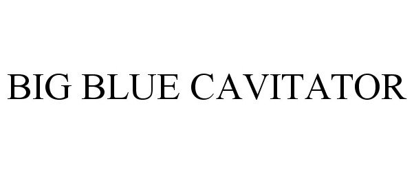  BIG BLUE CAVITATOR