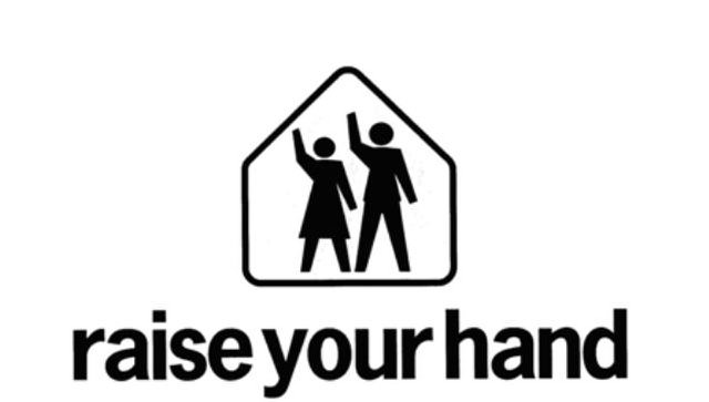 Trademark Logo RAISE YOUR HAND