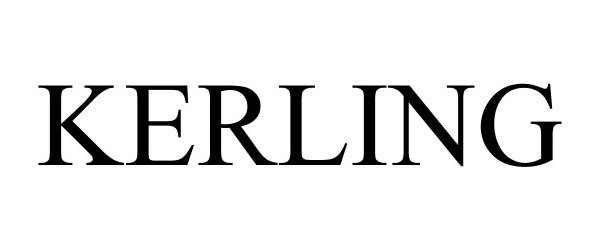 Trademark Logo KERLING