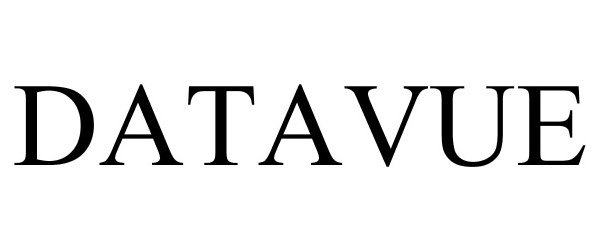 Trademark Logo DATAVUE