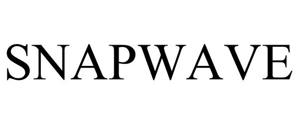 Trademark Logo SNAPWAVE