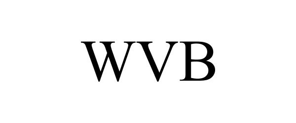 Trademark Logo WVB