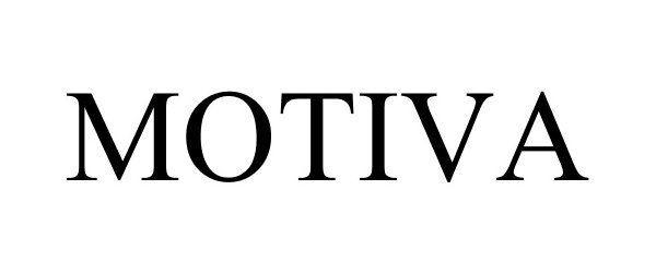 Trademark Logo MOTIVA