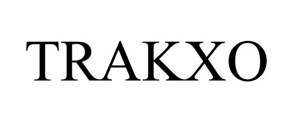 Trademark Logo TRAKXO