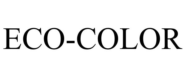 Trademark Logo ECO-COLOR