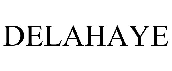 Trademark Logo DELAHAYE