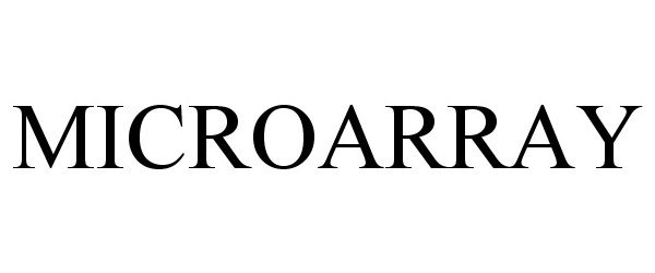 Trademark Logo MICROARRAY