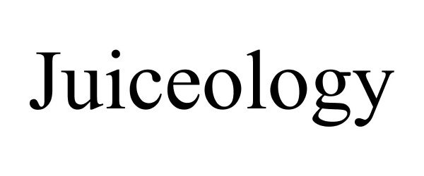 Trademark Logo JUICEOLOGY