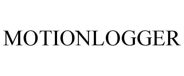 Trademark Logo MOTIONLOGGER