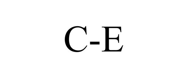 Trademark Logo C-E