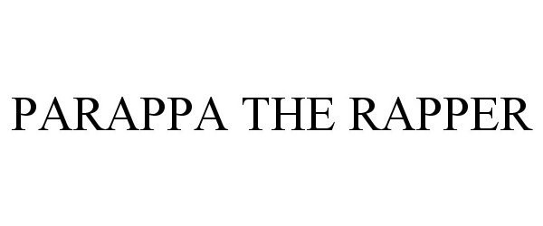 PARAPPA THE RAPPER