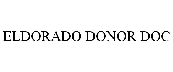  ELDORADO DONOR DOC