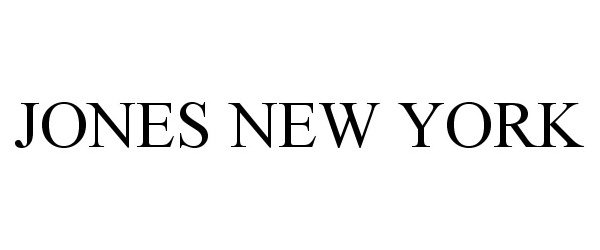 Trademark Logo JONES NEW YORK