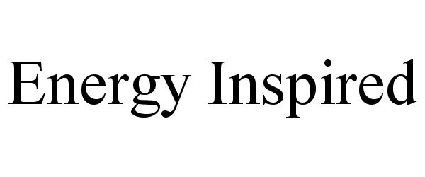  ENERGY INSPIRED