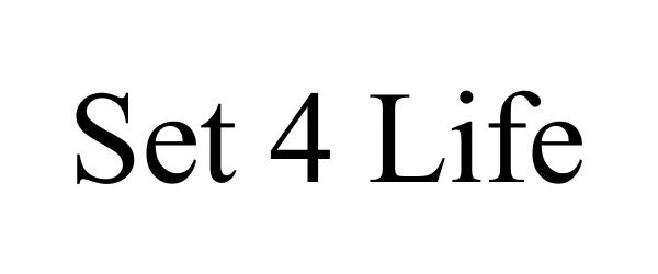 Trademark Logo SET 4 LIFE