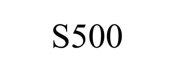 Trademark Logo S500