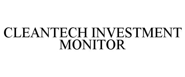 Trademark Logo CLEANTECH INVESTMENT MONITOR