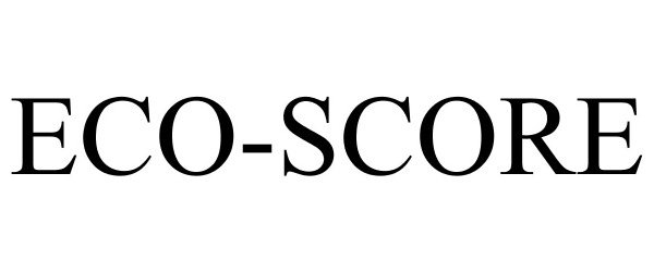 Trademark Logo ECO-SCORE
